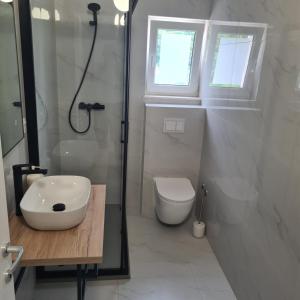 Kúpeľňa v ubytovaní Villa Promajna 4