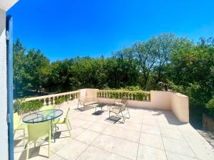Balcon ou terrasse dans l'établissement Grand Lodge