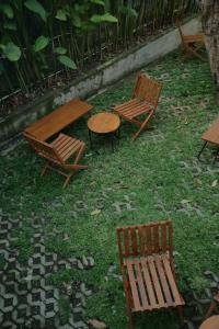 Zahrada ubytování Samada Work Life Canggu
