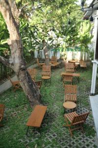 Zahrada ubytování Samada Work Life Canggu