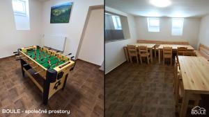 Herní místnost v ubytování Apartmány Boule