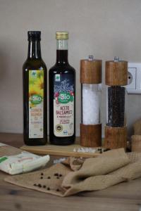 Nápoje v ubytování Gemütliches Boho Studio Apartment in der Altstadt Kronbergs