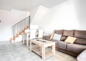 Χώρος καθιστικού στο Apartamento Ático El Campello