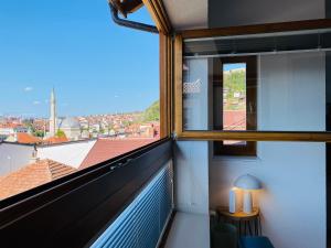 Balkón nebo terasa v ubytování Lumbardhi Studios + 22 fotografií