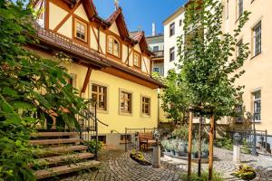 Κήπος έξω από το Altstadtidyll Meißen