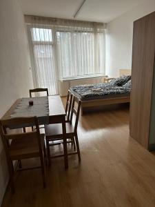 Postel nebo postele na pokoji v ubytování Rezidence - Vídeňská