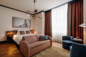 Posezení v ubytování De Plesman Hotel The Hague