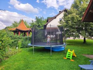 Herní místnost nebo prostor pro děti v ubytování Ruhige Stadtrandwohnung Coburg