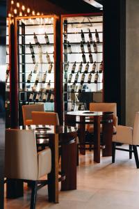 Uma área de estar em Mod Hotels Mendoza