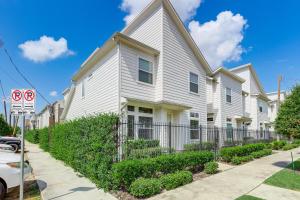 Bygningen som feriehuset ligger i