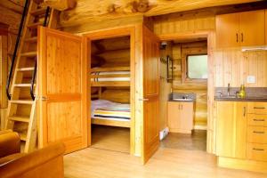Kuchyň nebo kuchyňský kout v ubytování Porteau Cove Olympic Legacy Cabins + 13 fotografií