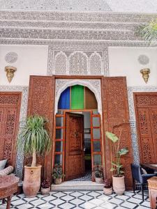 Exteriér nebo vchod ubytování Riad Zawiyat Fes