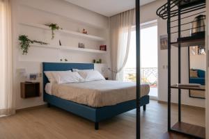 Postel nebo postele na pokoji v ubytování A casa di grumy