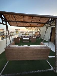 Μπαλκόνι ή βεράντα στο Lasirena north coast Chalet With Roof , 3 rooms