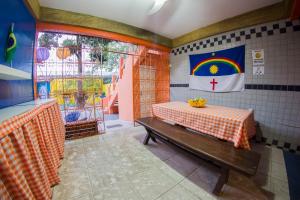 Posezení v ubytování Cosmopolitan Hostel