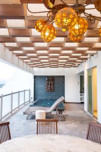 Χώρος καθιστικού στο Luxury Penthouse Seibal - Vidanta