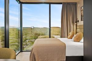 Katil atau katil-katil dalam bilik di Heathland Lodge