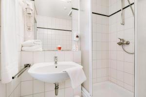 Koupelna v ubytování Hotel zur Radau