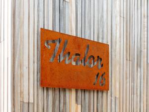 Certifikát, hodnocení, plakát nebo jiný dokument vystavený v ubytování Thalor