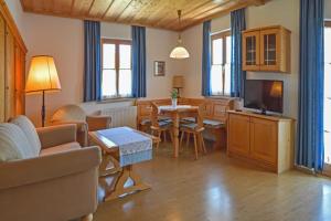 Posezení v ubytování Ferienwohnung Hentschel in Tauplitz