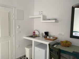 Kuchyň nebo kuchyňský kout v ubytování High Point Apartments Fira + 14 fotografií