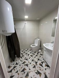 Koupelna v ubytování Nadia Guesthouse
