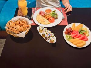 Refeições no hotel ou nas proximidades
