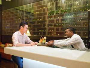Os clientes hospedados em ibis Mall Avenue Dubai