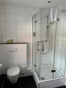 Koupelna v ubytování Hotel SchlossStuben