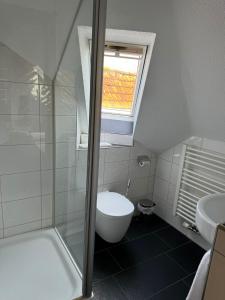 Koupelna v ubytování Hotel SchlossStuben
