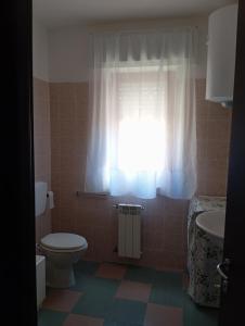 Koupelna v ubytování Aria di campagna