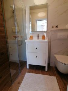 Koupelna v ubytování House FIDULIĆ - apartment RUSTIC + 37 fotografií