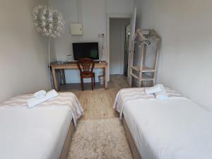Postel nebo postele na pokoji v ubytování MOODz HOTEL VIENNE
