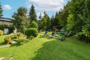 Vonkajšia záhrada v ubytovaní Landhaus Kaiserblick