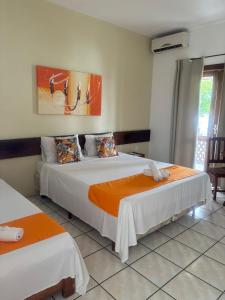 Postel nebo postele na pokoji v ubytování Hotel Vale Verde