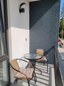 Balkón nebo terasa v ubytování eco village