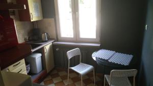 Kuchyň nebo kuchyňský kout v ubytování FEIDUM quarters rooms