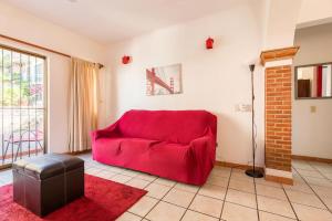 Een zitgedeelte bij Apartments Olas Altas Romantic Zone of Puerto Vallarta