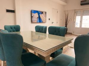 Χώρος καθιστικού στο Casa Completa con Balcon y Patio privado