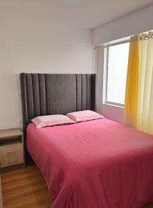 En eller flere senge i et værelse på Los geranios