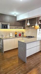 Køkken eller tekøkken på Los geranios