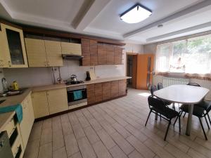 Η κουζίνα ή μικρή κουζίνα στο Шикарный гостевой дом в Алматы +15 φωτογραφίες