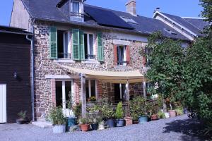 Bygningen som feriehuset ligger i