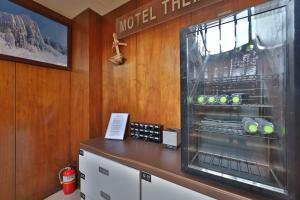Nhà bếp/bếp nhỏ tại Theme Motel