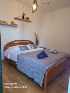 Postel nebo postele na pokoji v ubytování Flat lemon