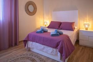Postel nebo postele na pokoji v ubytování Apartamento Fuentesal