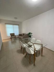 Posezení v ubytování Casa Azul en Cancún
