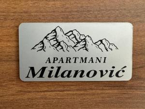 Certifikát, ocenenie alebo iný dokument vystavený v ubytovaní Apartman Milanović Divčibare