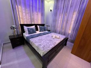 Katil atau katil-katil dalam bilik di Acadia Apartment Dodoma