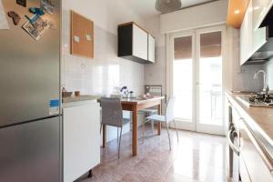 Dapur atau dapur kecil di A soli 15 minuti da Venezia bus sotto casa